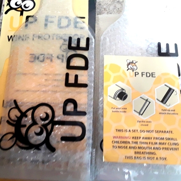 Lot of Wine Service Items -Opener and Corkscrew+ Chiller +4 FDE Storage Bags New - Picture 5 of 10